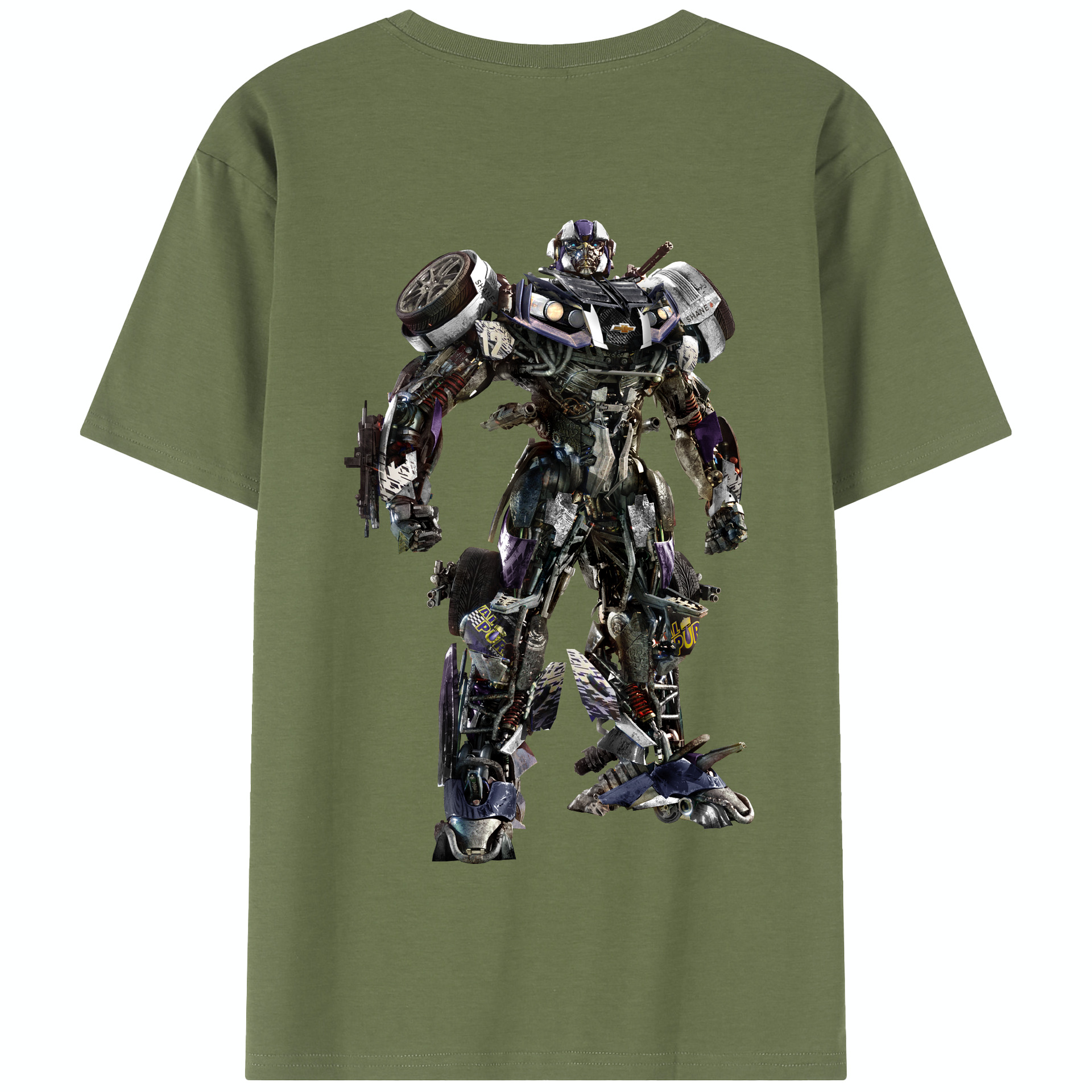 （画像用）  綿100％半袖Tシャツ（背面プリント）